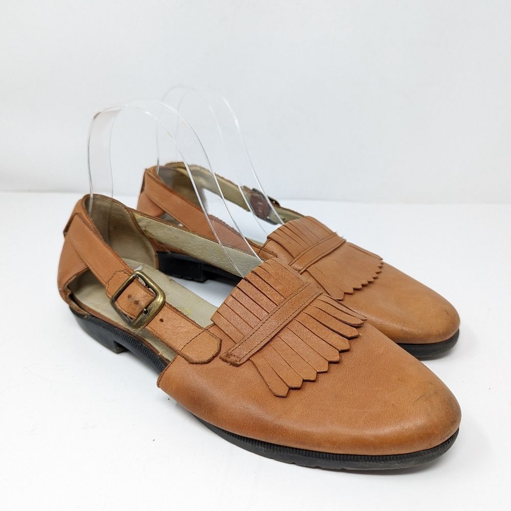 Vintage leather Johansen made in USA Women's size 10 (fit like a 9)Excellent